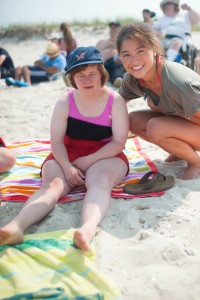 This is Holly! Holly is a wonderful new camper who loves so many things. She has been telling us about her friends and family and favorite activities and we are all so excited she is here!